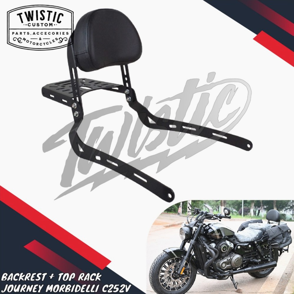 Panduan Lengkap Cara Pasang Backrest Penumpang Pada Motor Sport Agar Tidak Capek Saat Touring