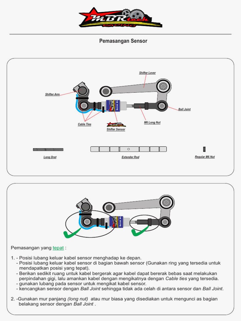 Panduan Lengkap Dan Biaya Pasang Quickshifter Sensor Pull Pada Motor Sport